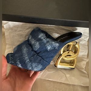 Dolce & Gabbana Denim Heels
